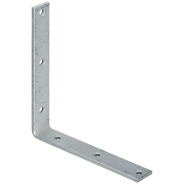 National Hardware National Hardware 8 in. H X 1.25 in. W X 0.22 in. D Galvanized Steel Inside Corner Brace N220-236 - main